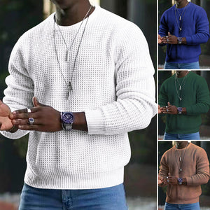 Men's Crew Neck Pullover Sweater