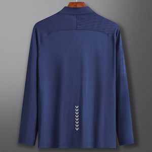 Quick Drying Stand Neck Half Zip Top