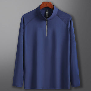 Quick Drying Stand Neck Half Zip Top