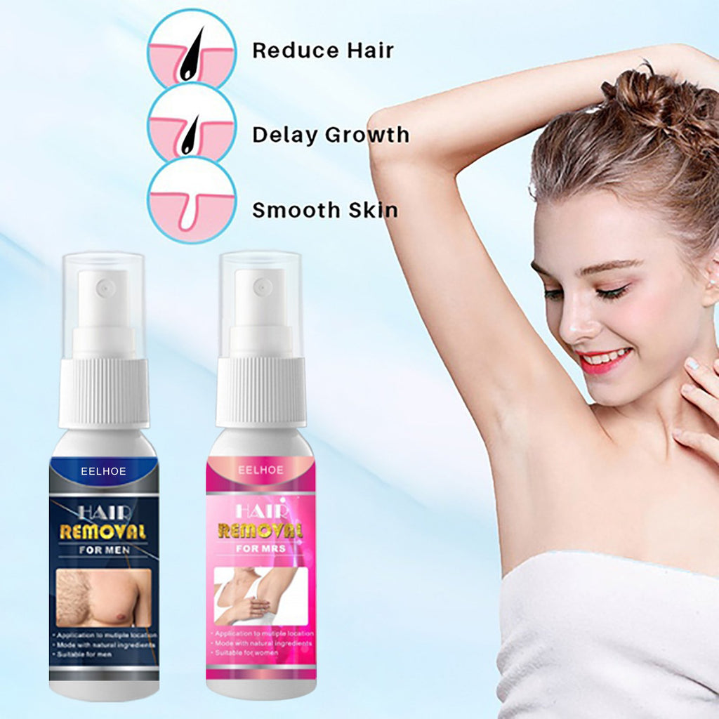 Gentle Hair Removal Spray Private Parts Armpits