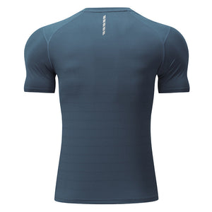 Sports Fitness Elastic Ice Silk Quick Drying Top