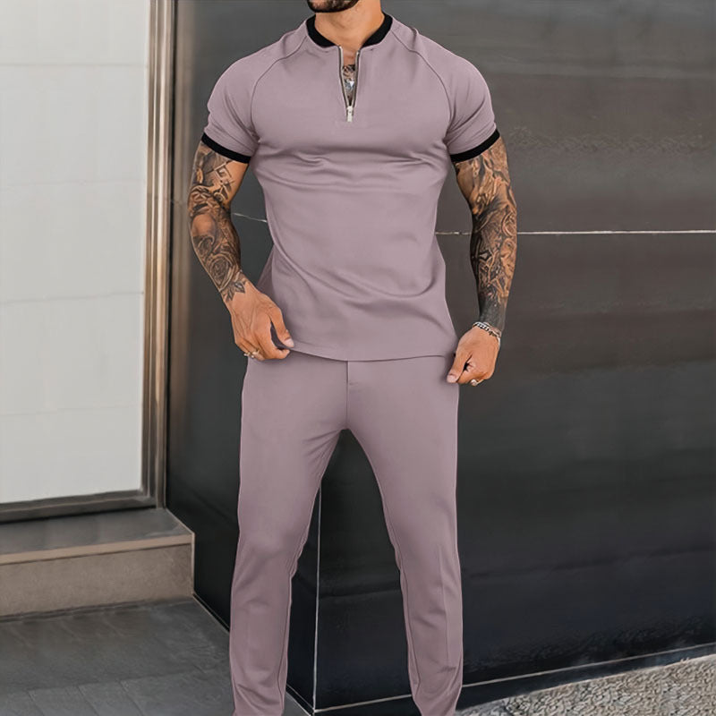 Men's Slim Fit Casual Sports Set