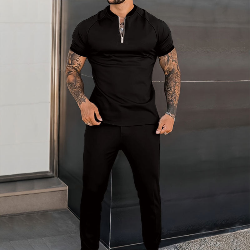 Men's Slim Fit Casual Sports Set