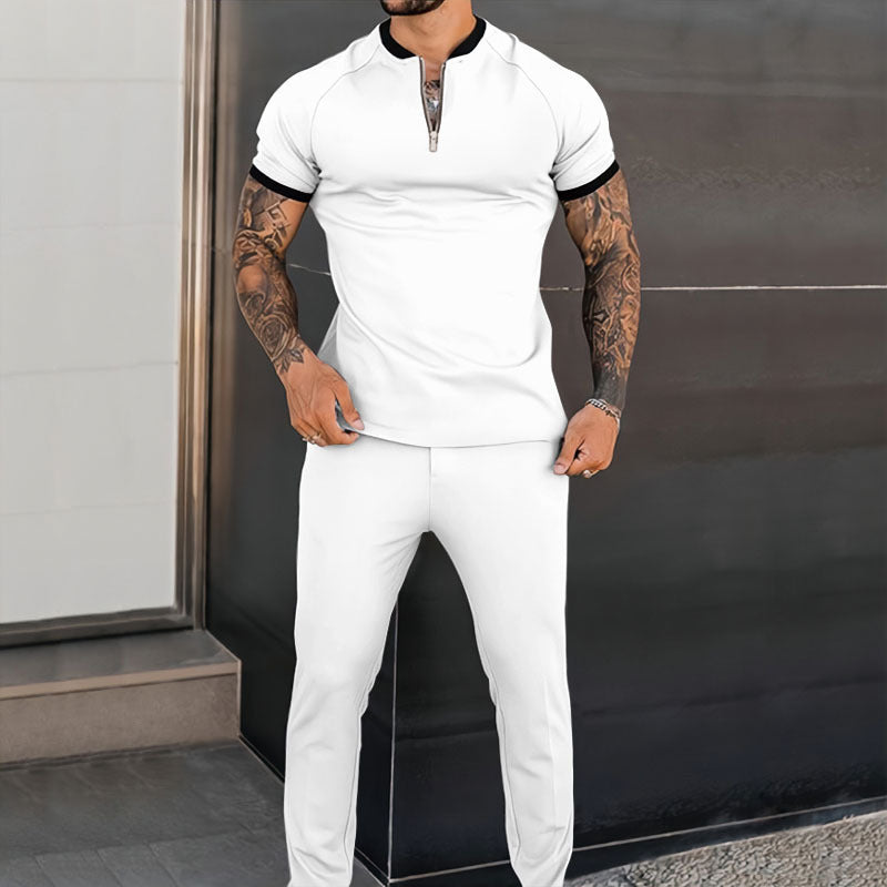 Men's Slim Fit Casual Sports Set