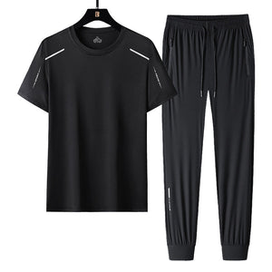 Men's Thin Ice Quick Drying Casual Sports Set