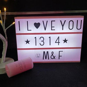 Sparkle Letter Led Creative Decorative Lights Romantic Party
