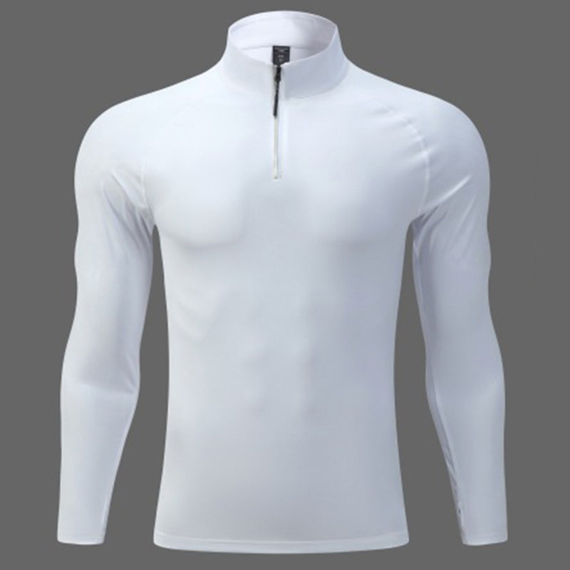 Quick Drying Stand Neck Half Zip Top